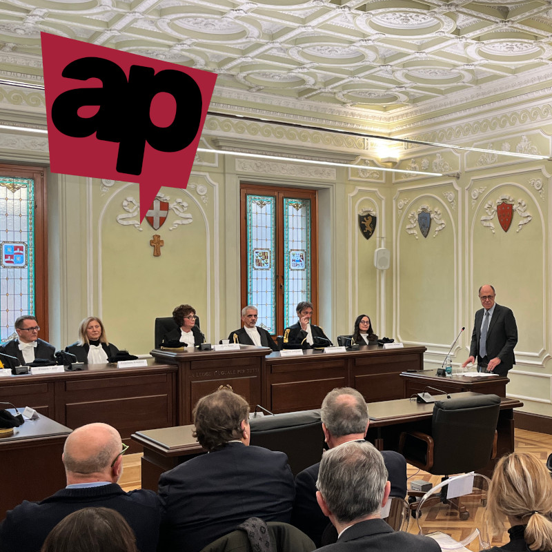 La nuova aula della Corte dei conti di Aosta